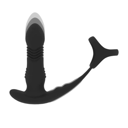 Vibrating And Thrusting Silicone Prostate Massager With Tri O Cockring na Arena.pl