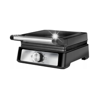 Gofrownica MPM mocna czarna 2 duże gofry MPM MGO-41/C 1600W