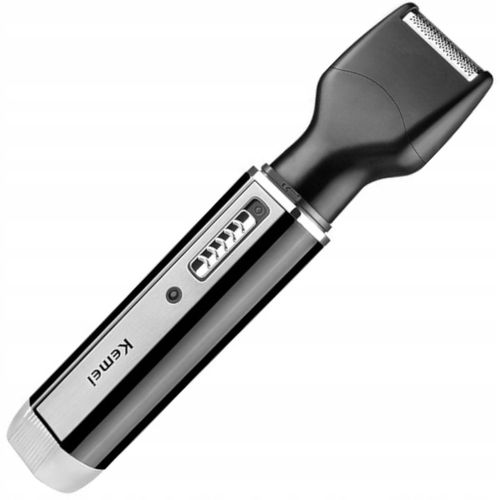 TRYMER GOLARKA DO NOSA USZU GOLENIE BRODY WŁOSÓW ZAROSTU 4w1 MOCNY grzebień na Arena.pl