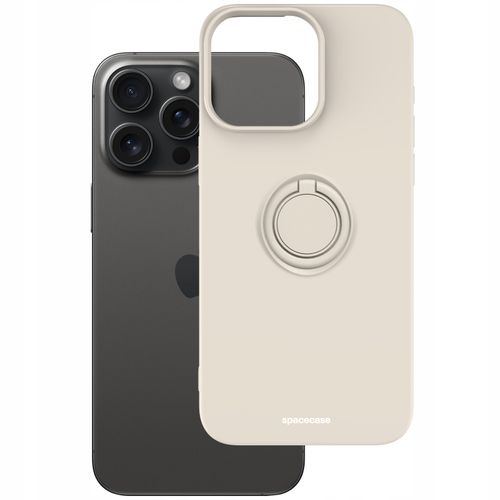 ETUI SILIKONOWE SPACECASE RING CASE OBUDOWA DO IPHONE 15 PRO MAX + SZKŁO na Arena.pl