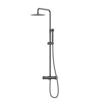 Deszczownica z bateria prysznicowa termostatyczna WEZER NIO16T-18-GUNGREY