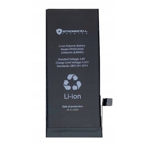 Bateria iPhone SE 2020 STRONGCELL, A2275, A2298 Większa Pojemność ŚWIEŻA na Arena.pl