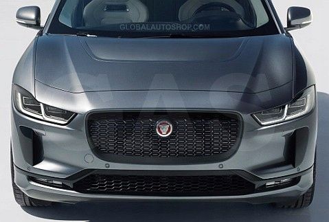 Jaguar I Pace - Chromowane Listwy Grill Chrom Atrapy Zderzaka Tuning zdjęcie 2