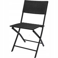 MEBLE NA BALKON OGRÓD TARAS składane komplet ZESTAW Stół 2 krzesła