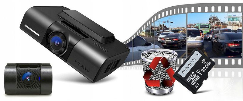 Rejestrator FineVu GX1000 wideorejestrator QHD QHD Wi-Fi GPS RADARY zdjęcie 12