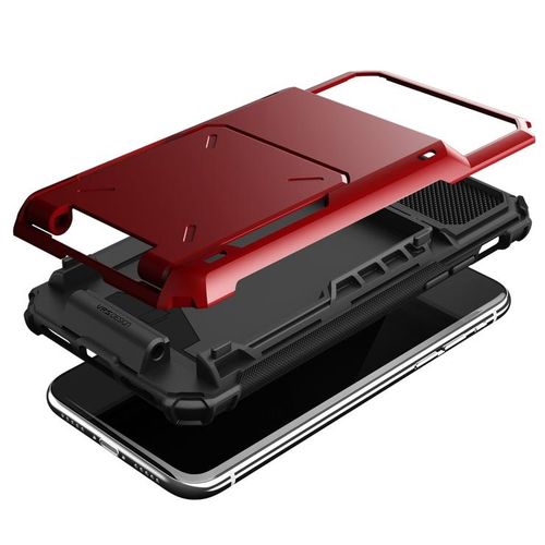 Etui VRS Design Damda Folder iPhone X Red na Arena.pl