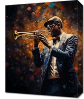 Obraz 40x50cm Symfonia na Trąbce