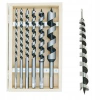 Wiertła sześciokątne do drewna 230mm 6-25mm kraft&dele KD11796