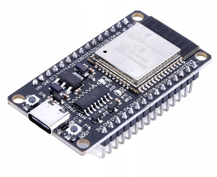 ESP32 30pin, WiFi, Bluetooth, USB-C, CH340. ESP-WROOM-32 DevKitC-v1 zdjęcie 1