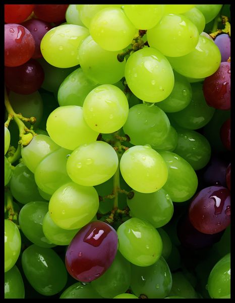 Plakat 50x65cm Winogronowy Kalejdoskop zdjęcie 2