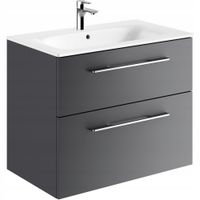 SZAFKA Z UMYWALKĄ 80 CM GEBERIT SELNOVA SQUARE