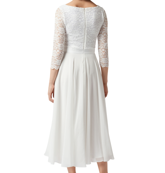 Swing Coctailkleid 77761710 Weiß Regular Fit 50 zdjęcie 2