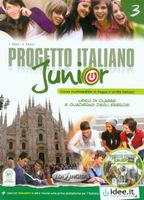 Progetto Italiano Junior 3 Podręcznik z ćwiczeniami z płytą DVD Telis Mari…