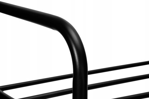 PÓŁKA STOJAK REGAŁ SZAFKA NA BUTY OBUWIE METALOWY CZARNY 2 PÓŁKI na Arena.pl