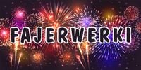 Billboard baner reklama szyld 200x100cm FAJERWERKI