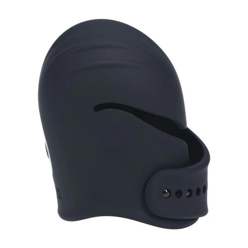 Adjustable Vibrating Silicone Penis Head Stimulator - Black na Arena.pl