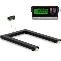 waga płozowa belkowa paletowa lcd 1500 / 0.5 kg 121 x 84 cm