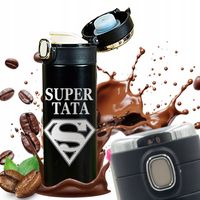 TERMOS KUBEK TERMICZNY na PREZENT dla NIEGO Taty Faceta Brata Wyświetlacz