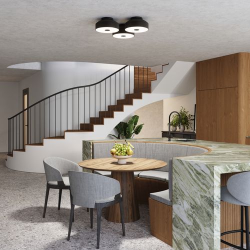 Plafon OMIQ czarny na Arena.pl