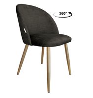 Krzesło obrotowe Colin podstawa złota Vogue 17