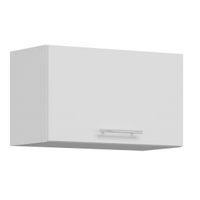 Tiffany T-7/G60O Biały połysk MDF szafka kuchenna wisząca okap, szybko