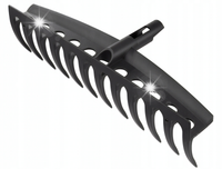 FISKARS Solid Głowica grabie trawy ziemi uniwersalne M ogrodowe 12 zębów