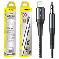 awei adapter cl-116l lightning/jack 3.5szary/dark grey