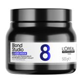 Loreal Blond Studio Fioletowy Balsam Rozjaśniający 8 tonów 500g