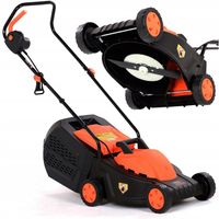 KOSIARKA ELEKTRYCZNA SILNIK INDUKCYJNY TOP CUT 1200W 32CM KOSZ 30L