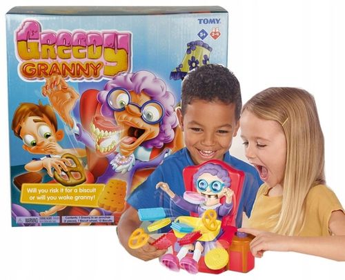 GRA ZRĘCZNOŚCIOWA ŁAKOCIE CHCIWEJ BABCI /TOMY/ na Arena.pl