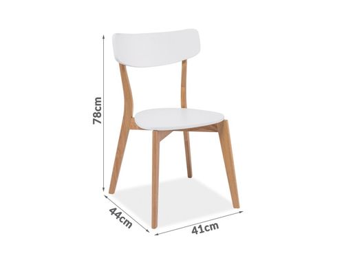 Krzesło Mosso białe na Arena.pl