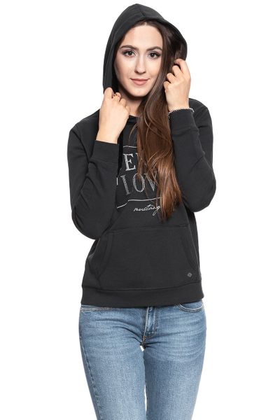 BLUZA MUSTANG Bella H Structure CAVIAR 1008434 4132 L zdjęcie 4