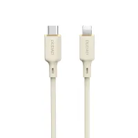 kabel dudao l7scl usb-c - lightning 30w 2m - beżowy