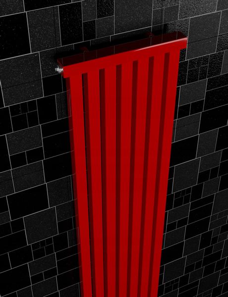 Grzejnik dekoracyjny RADIATOR 160x46 CZERWONY zdjęcie 9