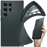Etui plecki Spigen Liquid Air ACS07288 Zielone do Samsung Galaxy S24 Ultra