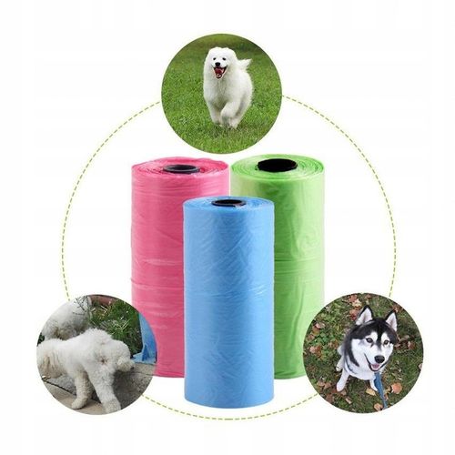 WORKI WORECZKI NA PSIE ODCHODY KUPY KUPA PSA TOREBKI MOCNE ZESTAW 1500 SZT na Arena.pl