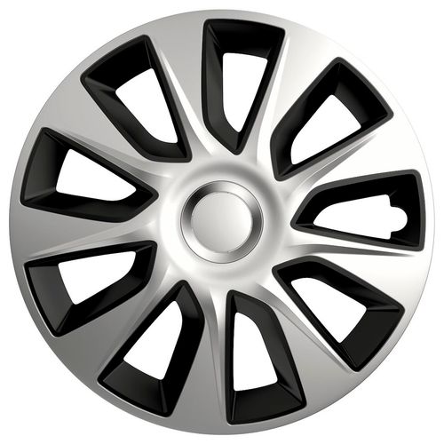 Kołpaki Stratos silver / black 17", 4 szt. na Arena.pl