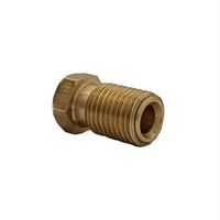 KPS-5MDF Mosiężna Końcówka przewodu hamulcowego sztywnego 3/8"x24 UNF