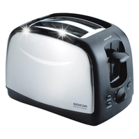 Toster opiekacz Sencor STS2651 850W dwa TOSTY grzanki STAL-owy INOX odmraża