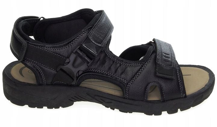 Solidne regulowane sandały klapki zdjęcie 1