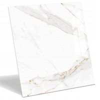 PŁYTKI PODŁOGOWE WIELKOFORMATOWE GRES VERONA GOLD 120x120 cm MARMUR POŁYSK