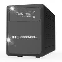 UPS ZASILACZ AWARYJNY Greencell PowerCore 800VA 500W AVR 12VDC LCD