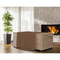 Skrzynia ogrodowa rattan meble ogrodowe 270L kufer schowek na poduszki