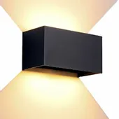 Kinkiet zewnętrzny/wewnętrzny o barwie ciepłej bieli 3000 K