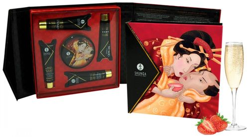 geishas secret kit strawberry sparkling wine na Arena.pl