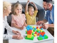 DLA DZIECI  KLOCKI  MAGNETYCZNE KOLOROWE