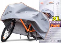 POKROWIEC NA ROWER Polski ZIMA/LATO UV szary r.XL