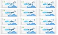 WaterWipes Chusteczki 12 x 60 = 720 szt water wipes 99,9% wody delikatne