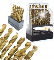 ZESTAW WIERTEŁ DO METALU TYTAN 1-13mm WIERTŁO 25el