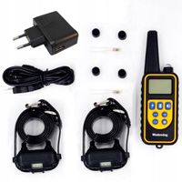 ELEKTRYCZNA OBROŻA TRENINGOWA DLA PSA WODOODPORNA 2 OBROŻE